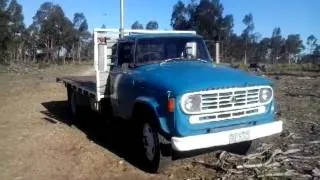 1980 International D1530 Perkins Diesel Idling