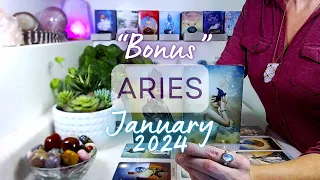 ARIES "BONUS" January 2024: Chasing A New Dream ~ You'll Be Successful On This New Path!