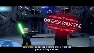 Luke & Darth Vader VS Emperor Palpatine | LEGO Star Wars Skywalker Saga