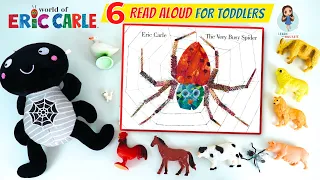 The Very Busy Spider | Brown Bear Brown Bear What Do You See? | Eric Carle Read Aloud Books for Kids