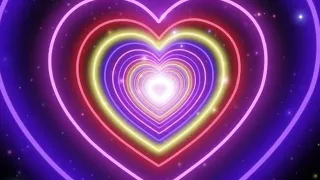 TikTok effect neon hearts/ ТикТок эффект неоновые сердца