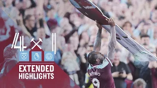 EXTENDED HIGHLIGHTS | WEST HAM UNITED 4-1 LEICESTER CITY