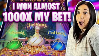 😲 The MOST OUTRAGEOUS JACKPOT HANDPAY  🧞‍♂️ Mystery of The Lamp