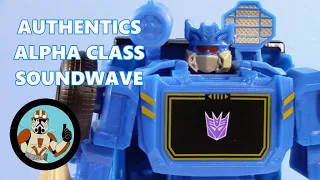 Transformers Authentics Alpha Class SOUNDWAVE | Jcc2224 Review