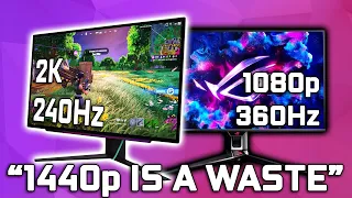 Is 1440p A Waste? - 1080p vs 1440p Monitors