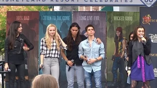 "Descendants 2" announcement with cast during Descendants Fan Event at Downtown Disney