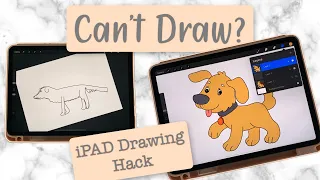 Procreate Drawing HACK for those that can't draw || Make Digital Stickers for Digital Planning