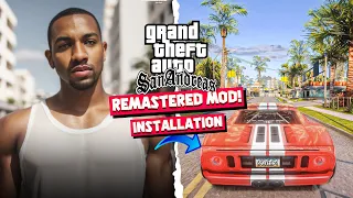 GTA SAN ANDREAS NEW *2024 REMASTERED* MOD 😍 (INSTALLATION GUIDE) FOR LOW END PC!