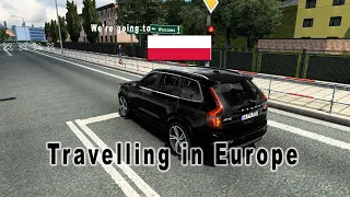 We are in Warsaw! Volvo XC90. Euro Truck Simulator 2 v1.48.