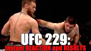 UFC 229: Reaction and Results | Khabib vs McGregor