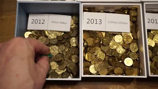 ОХОТА НА 1 ТЕНГЕ 1997 ГОДА. РЕДКАЯ МОНЕТА КАЗАХСТАНА / COIN HUNTING ON 1 TENGE 1997 YEAR