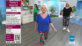 HSN | Nina Leonard Fashions 06.06.2024 - 06 AM