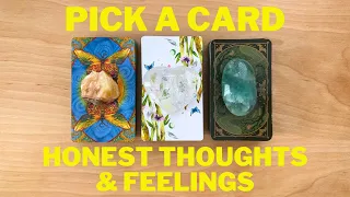 THIS IS HOW THEY *HONESTLY* THINK AND FEEL ABOUT YOU♡ Pick A Card ♡ Timeless Love Tarot Reading