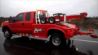 FORD F-350 SUPER DUTY 4X4 WRECKER TOW TRUCK FOR SALE