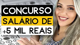 CONCURSO com SALÁRIO DE 4,9 MIL + BENEFÍCIOS e POUCA CONCORRÊNCIA | Mari Rel