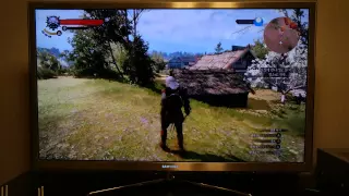 Nvidia shield tv - witcher3 game play
