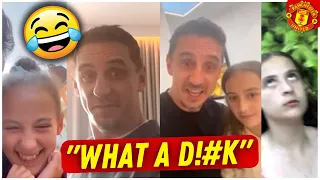 2 Minutes 25 Seconds of Gary Neville Being Rejected by his Daughters