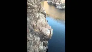 50 ft cliff jump