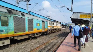 12358 Amritsar - Kolkata Durgiana Express with SDAH WAP7 - INDIAN RAILWAYS