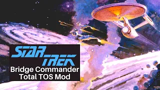 Star Trek: Bridge Commander | TOS Total Mod | Federation Fleet vs Klingon Fleet | MASSIVE Battle