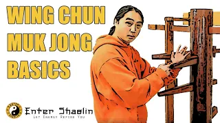 Wing Chun Muk Jong (Wooden Dummy) Beginners Training Drill Developing One Technique