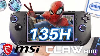 MSI Claw – Core Ultra 5 135H // In-Depth Review // Benchmarks, Teardown, PC Games, Emulation