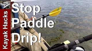 Easy DIY Dripless Paddle for Kayak, Canoe or SUP