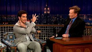 Jake Gyllenhaal Isn’t Cut Out For Changing Diapers | Late Night with Conan O’Brien