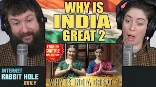 WHY IS INDIA GREAT 2 | भारत महान क्यों है 2 | irh daily REACTION!
