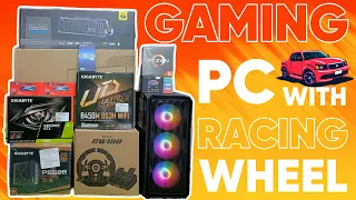 GAMING PC  WITH RACING WHEEL  || #BEST_COMPUTER_SHOP_IN_SILIGURI || #9933164650 ||