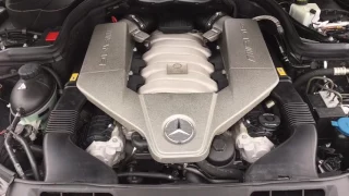 Mercedes C63 AMG V8 M156 Engine Noise / Problem 2008 165.000km