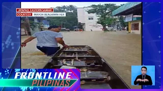 Jipapad, Eastern Samar, 5 araw na-isolate dahil sa baha | Frontline Pilipinas