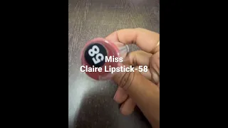 Miss Claire soft matte lip cream-shade 58