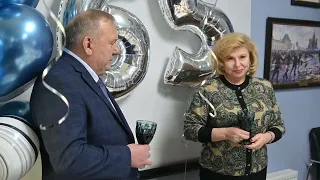 65 - летие Героя России В.А. Шаманова речь Т.Н. Москальковой