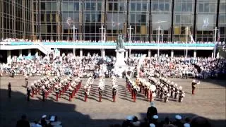 Royal Marines School of Music - Beating Retreat 03-08-12 pt1