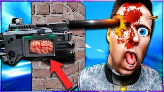 Most INSANE WEAPON EVER Punishes Him! In NEW Boneworks Mods!