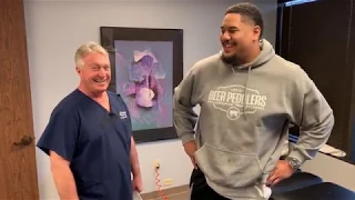 Philadelphia Eagles Halapoulivaati Vaitai -Offensive Tackle Gets His First Big Ring Dinger®