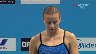 Budapest 2017  Laura marino 10 m, women's diving