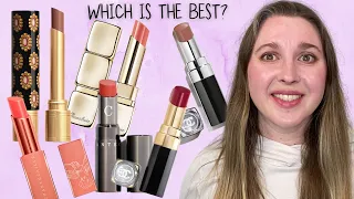 LUXURY LIPS Comparing High Shine Lipsticks from Gucci, Guerlain, Chanel, and Chantecaille