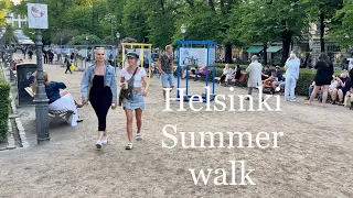 Helsinki City Centre Walk at Its Best, Finland 🇫🇮☀️