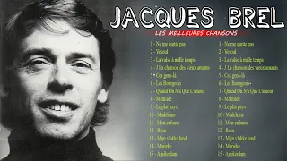 Jacques Brel Greatest Hits Full Album 2022-Les plus belles chansons de Jacques Brel