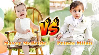 Navey McBride VS Prince Milan Transformation 👑 From Baby To 2024