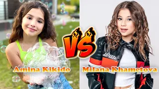 Amina Kikido VS Milana Khametova Transformation 👑 From Baby To 2023