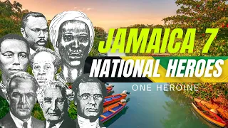 Jamaica 7 National Heroes (one Heroine)