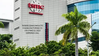 Taiwan Semiconductor Manufacturing $TSM Q1 2023 Earnings Call