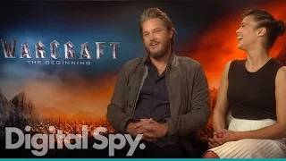 Warcraft cast on the game's first movie The Beginning