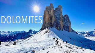 DOLOMITES in 4K | Most spectacular mountains in the Italian Alps