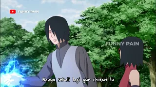 Sasuke tenggelam waktu ngajarin chidori