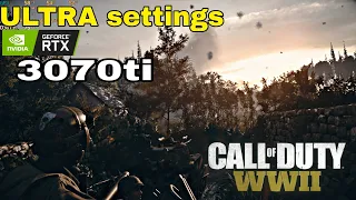 CALL OF DUTY WORLD WAR 2 PC GAMEPLAY WALKTHROUGH AT ULTRA SETTINGS | RTX 3070TI #viral