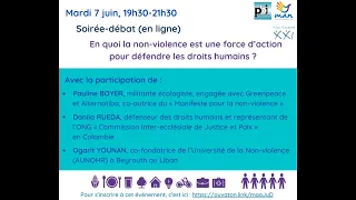 En quoi la non-violence est-elle une force d'action pour défendre les droits humains ?